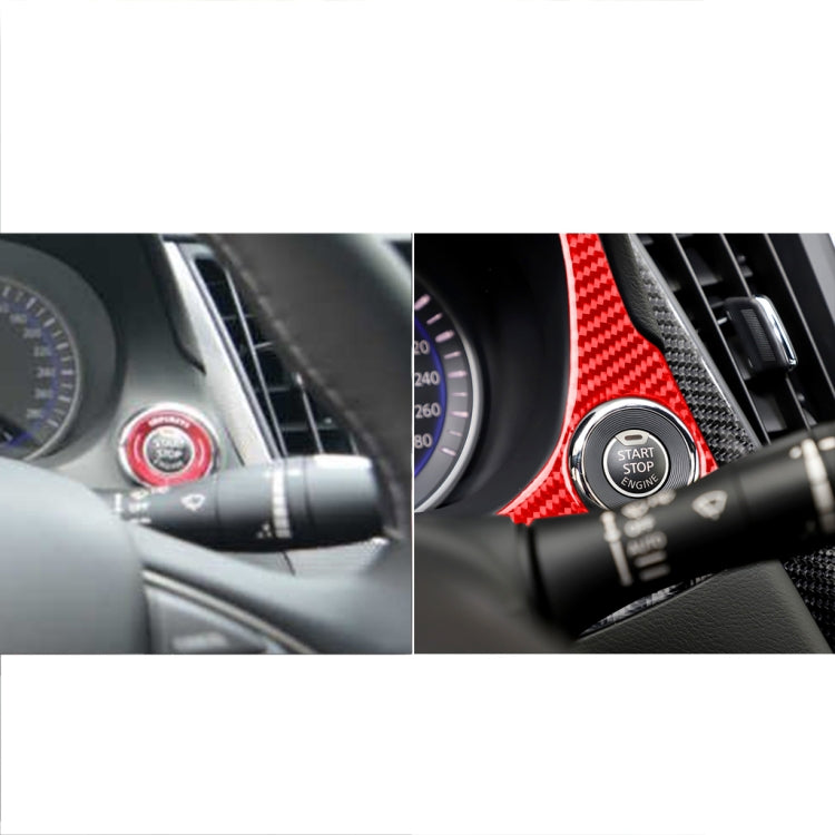 Infiniti Q50 Carbon Fibre Dashboard Trim Stickers (2014-2020) - Left Hand Drive Upgrade