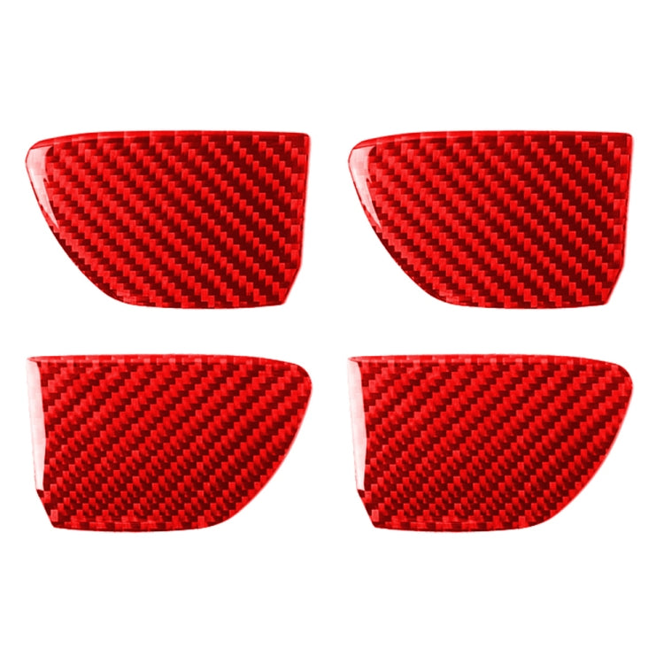 Carbon Fibre Interior Door Bowl Trim Stickers for Infiniti Q50 (2014-2020) - Left & Right Drive