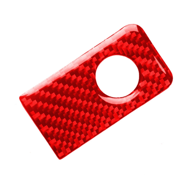 Carbon Fibre Decorative Sticker for Infiniti Q50 Front Passenger Seat Handle Box (2014-2020, Right-Hand Drive)