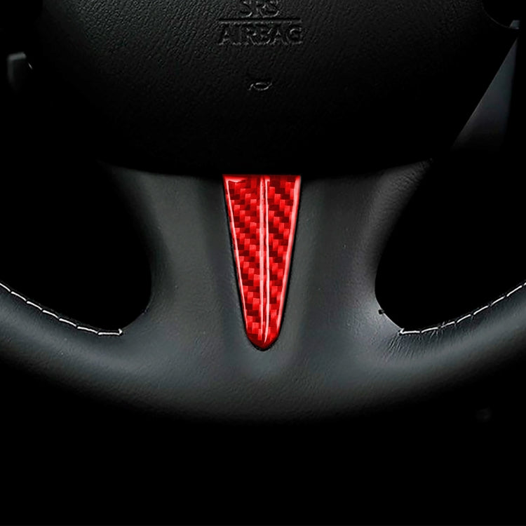 Carbon Fibre Steering Wheel Accent Sticker for Infiniti Q50 (2014-2020)