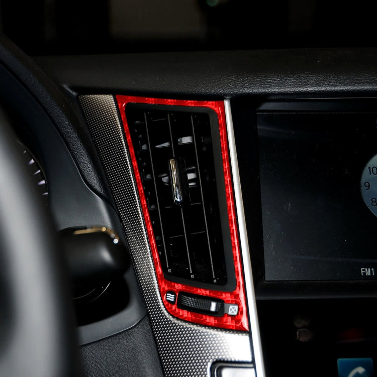 Infiniti Q50 Carbon Fibre Air Vent Trim Sticker (2014-2020) - Custom Fit for Left and Right Drive