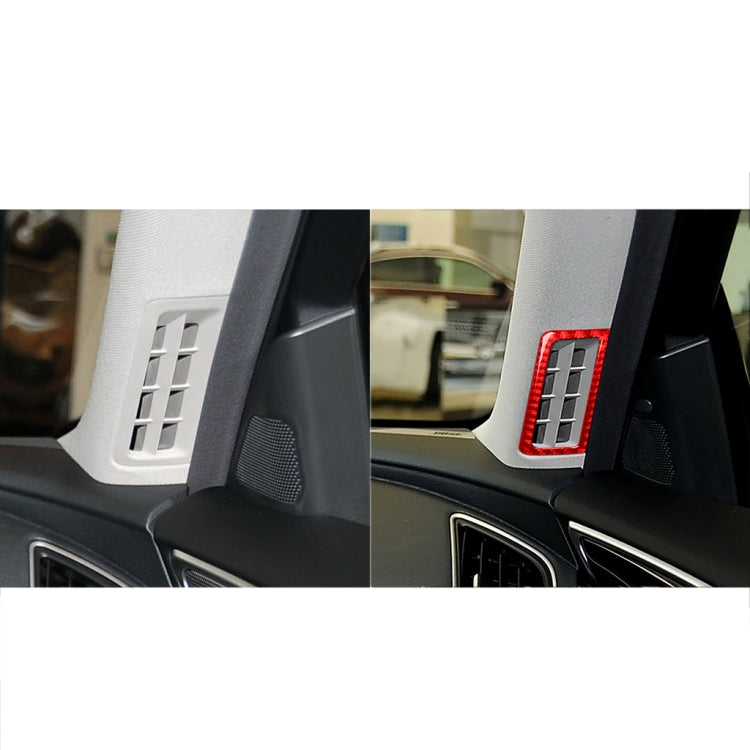 Carbon Fibre A-Pillar Air Vent Trim Stickers for Infiniti Q50 (2014-2020) – Left & Right Drive