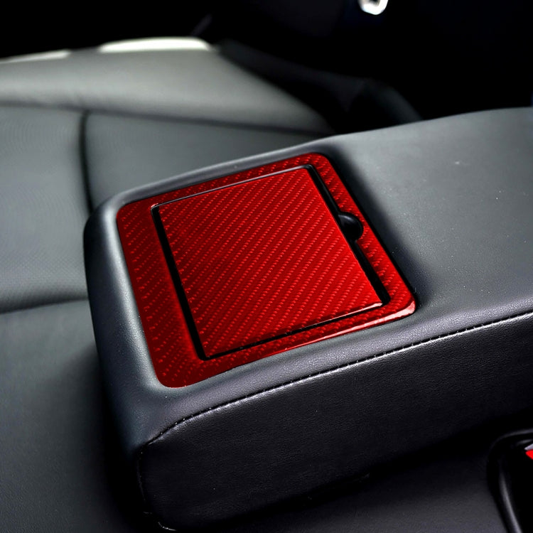 Carbon Fibre Decorative Cup Holder Sticker for Infiniti Q50 (2014-2020) - Left & Right Drive