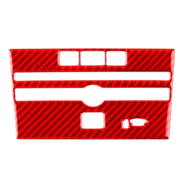 Carbon Fibre B Style CD Console Panel Trim Sticker for Infiniti Q50 (2014-2020) - Right Hand Drive