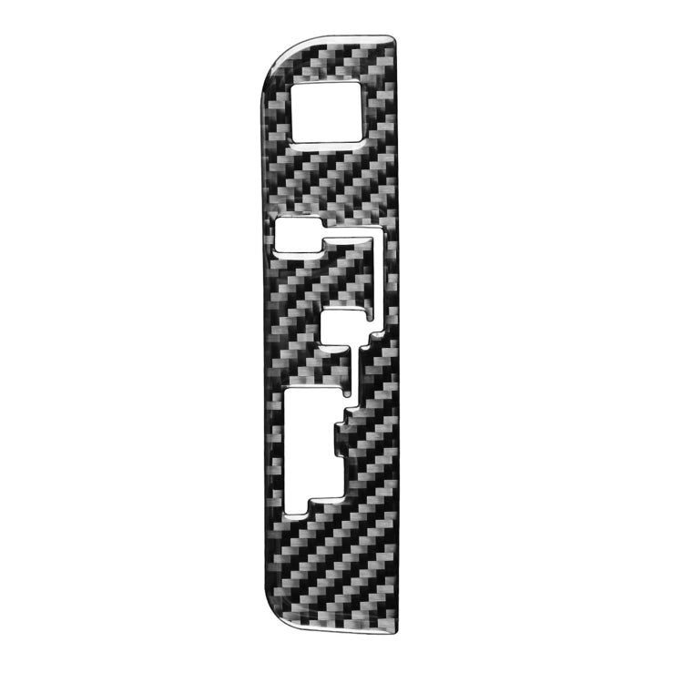 Carbon Fibre Gear Shift Decorative Sticker for Toyota Highlander (2014-2019) - Left Hand Drive