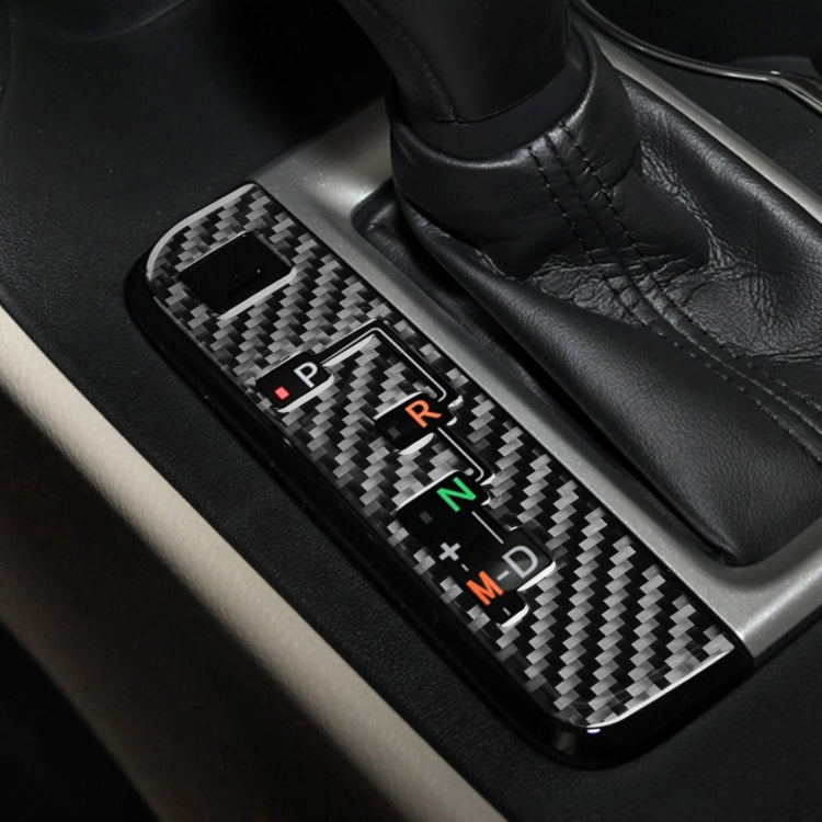 Carbon Fibre Gear Shift Decorative Sticker for Toyota Highlander (2014-2019) - Left Hand Drive