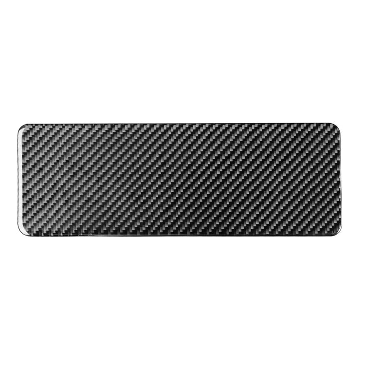 Carbon Fibre Steering Wheel Lower Panel Trim Sticker for Toyota Highlander 2014-2019, Left Drive