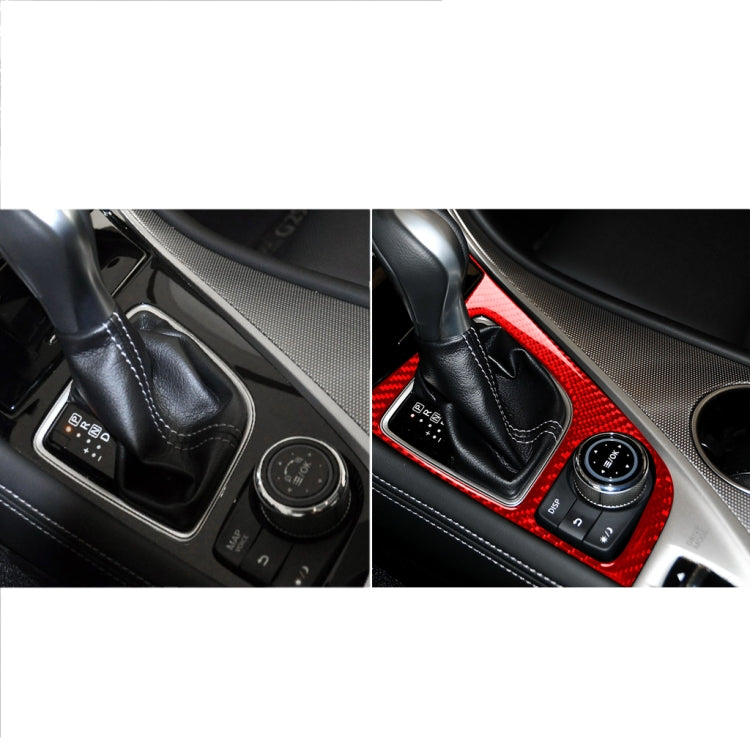 Infiniti Q50 Carbon Fibre Gear Panel Trim Sticker (2014-2020) - Left-Hand Drive