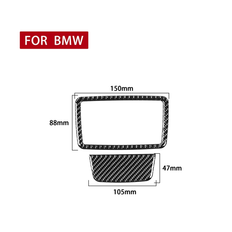 Carbon Fibre Decorative Air Outlet Trim for BMW F52 1 Series Sedan (2017-2019) - Left Drive