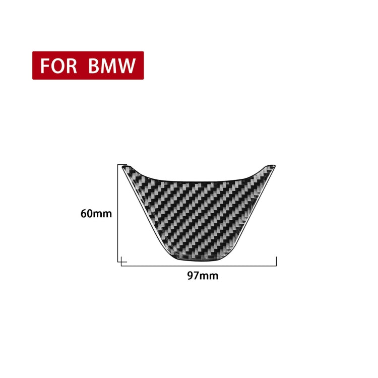 Carbon Fibre Steering Wheel Trim for BMW F52 1 Series Sedan (2017-2019) - Left Drive Decor Upgrade