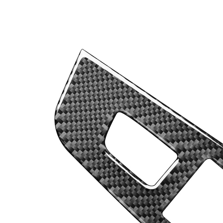 BMW F52 1 Series Sedan 2017-2019 Window Switch Decorative Carbon Fibre Sticker - Left Drive