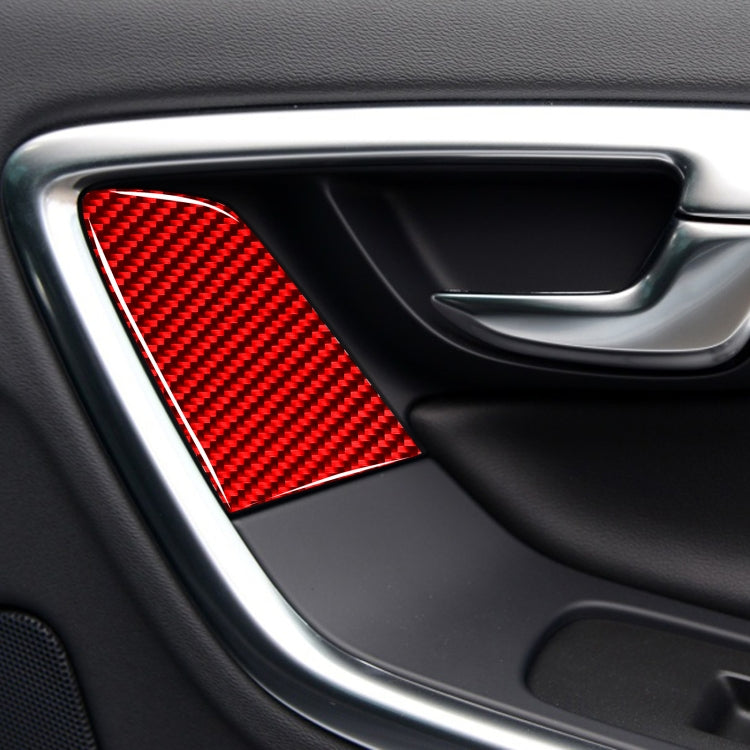 Volvo V60 Carbon Fibre Window Lift Button Sticker (2010-2017) - Left Drive Custom Décor