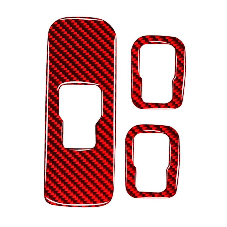 Carbon Fibre Window Lift Button Sticker for Volvo V60 & S60 (2010-2017) - Right Drive Customisation