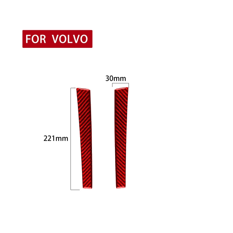 Volvo V60 Carbon Fibre Cup Holder Trim Sticker (2010-2017) – Unique Interior Enhancement