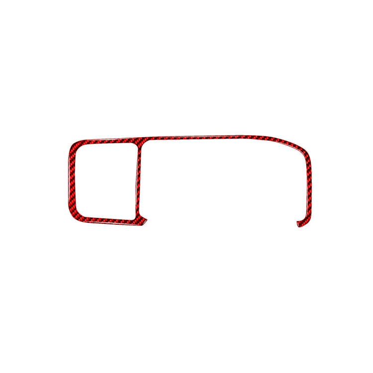 Volvo V60 2010-2017 Carbon Fibre Navigation Frame Trim Sticker - Right-Hand Drive