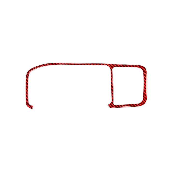 Carbon Fibre Decorative Navigation Frame Stickers for Volvo V60 (2010-2017) - Left Hand Drive