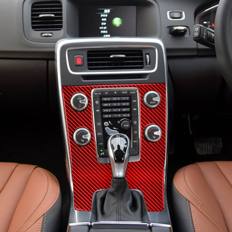 Volvo V60 Carbon Fibre Central Control Panel Trim Sticker (2010-2017) – Right-Hand Drive