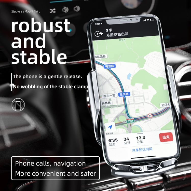 N1 Wireless Magnetic Induction Car Charger with Automatic Suction