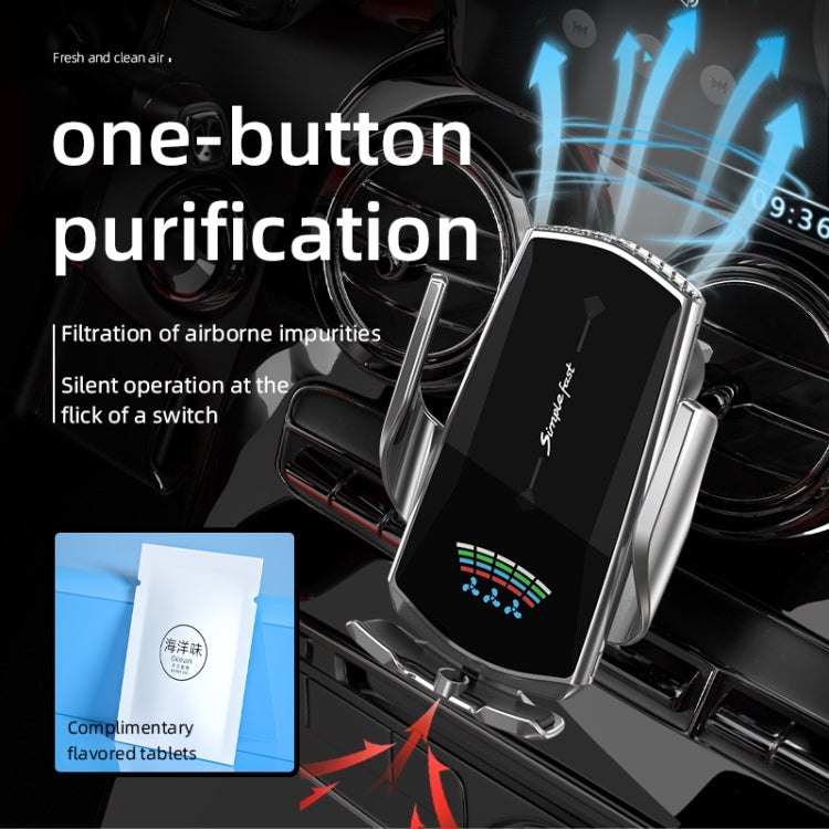 N1 Wireless Magnetic Induction Car Charger with Automatic Suction