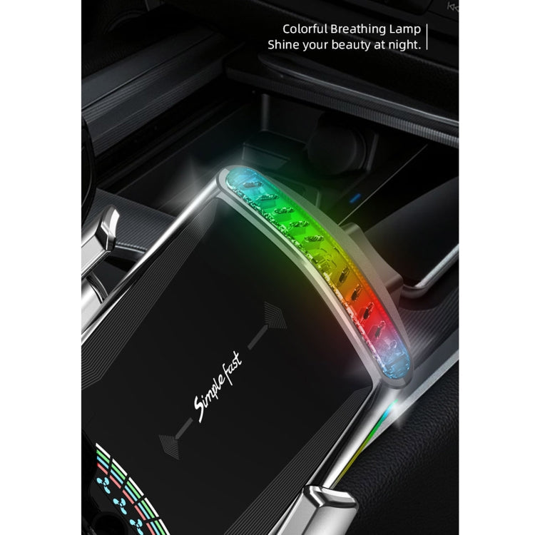 N1 Wireless Magnetic Induction Car Charger with Automatic Suction