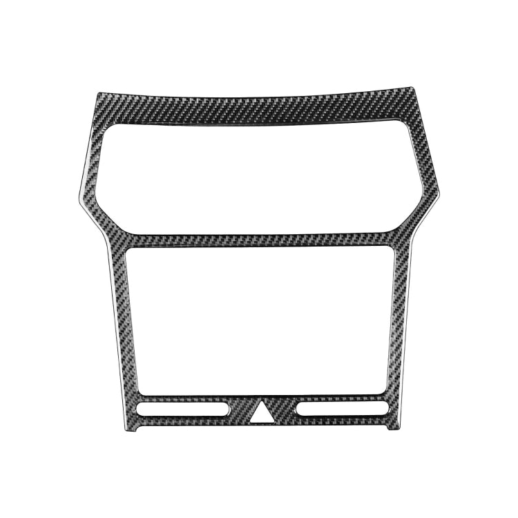 Carbon Fibre Decorative Navigation Panel Sticker for Ford Explorer 2016-2019, Left-Hand Drive