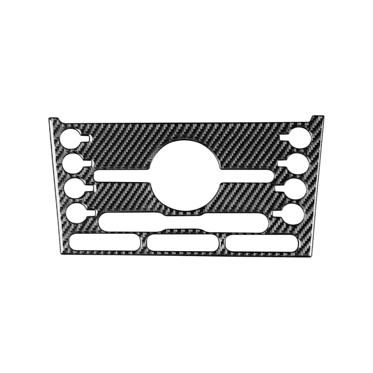 Carbon Fibre Air Conditioning Panel Trim Sticker for 2016-2019 Ford Explorer, Left-Hand Drive