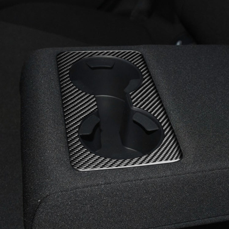 Mazda 3 Axela 2020 Carbon Fibre Rear Cup Holder Sticker - Left & Right Drive Custom Decor