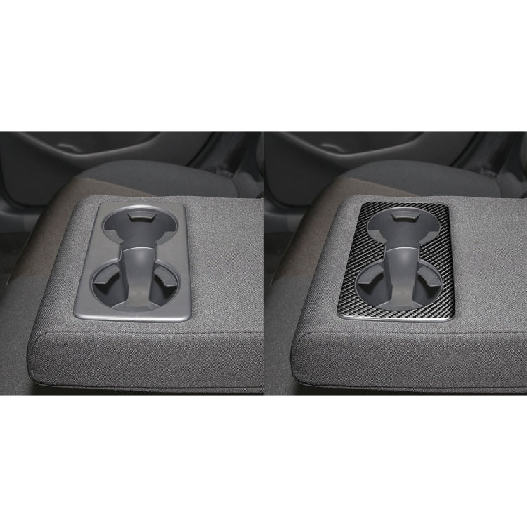 Mazda 3 Axela 2020 Carbon Fibre Rear Cup Holder Sticker - Left & Right Drive Custom Decor