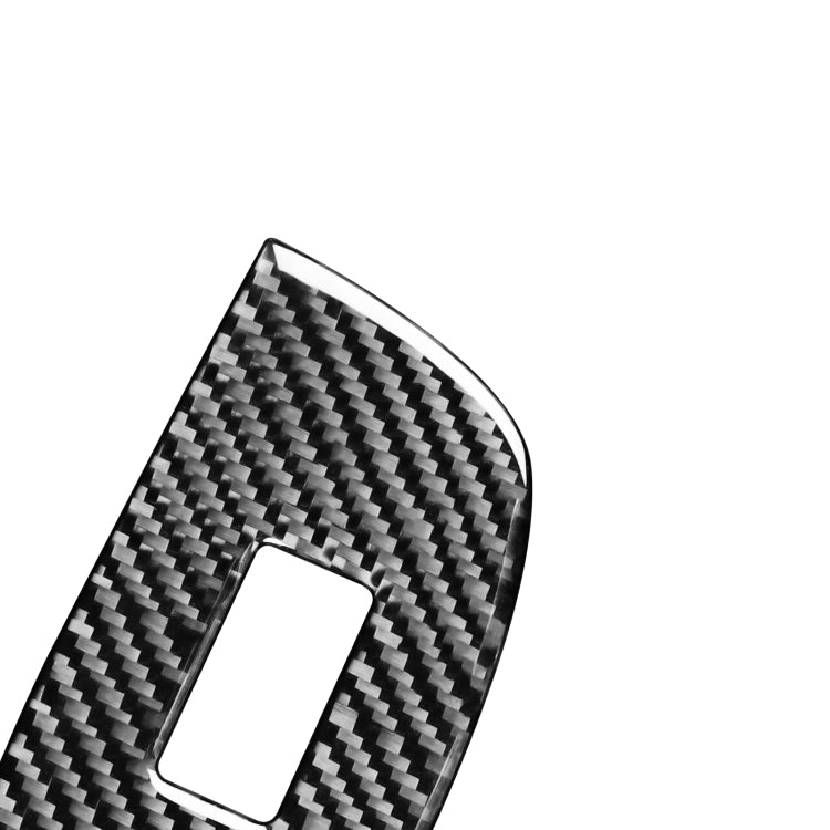 Carbon Fibre 7-in-1 Window Lift Panel Decorative Stickers for 2020 Mazda 3 Axela (Right Drive)