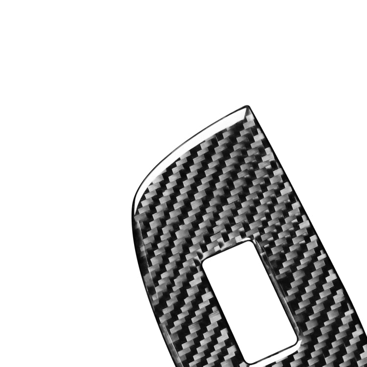 7-in-1 Carbon Fibre Window Control Trim Stickers for 2020 Mazda 3 Axela, Left-Hand Drive