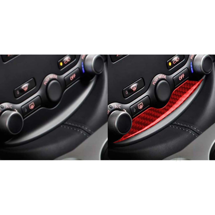 Nissan 370Z / Z34 Carbon Fibre Air Conditioning Trim - Stylish Upgrade for 2009+ Models