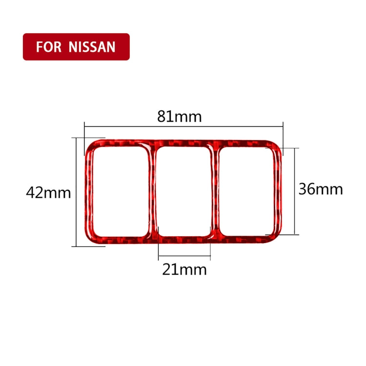 Carbon Fibre Decorative Frame for Nissan 370Z / Z34 Heating Controls - Left & Right Drive Universal