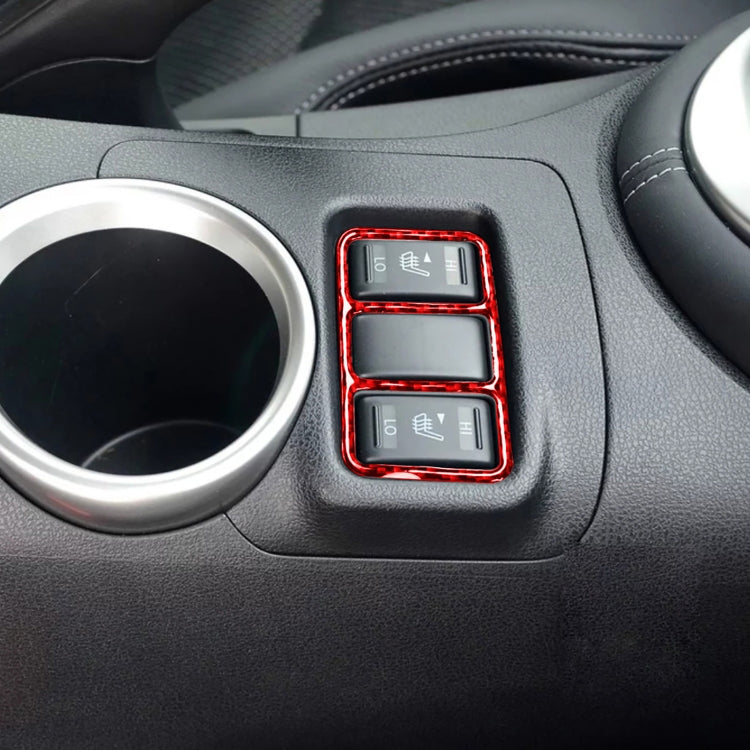 Carbon Fibre Decorative Frame for Nissan 370Z / Z34 Heating Controls - Left & Right Drive Universal
