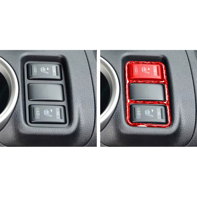 Carbon Fibre Decorative Frame for Nissan 370Z / Z34 Heating Controls - Left & Right Drive Universal