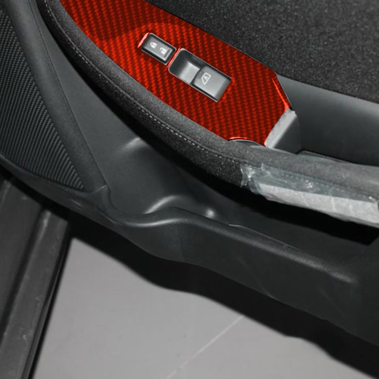 Carbon Fibre 2-in-1 Window Lift Panel Trim for Nissan 370Z / Z34 (2009-) - Left Drive Low-Config Option