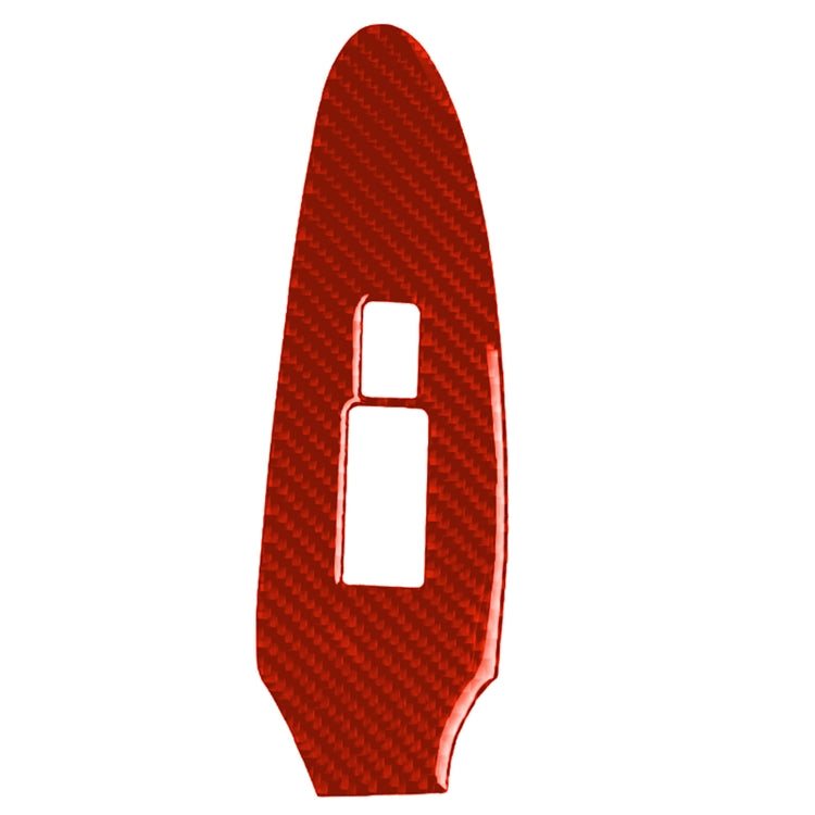 Carbon Fibre Decorative Sticker for Nissan 370Z / Z34 Door Lift Control - Enhanced Style for Right Drive Models