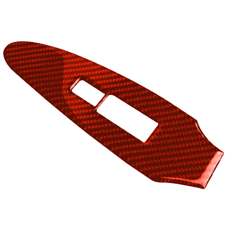 Carbon Fibre Decorative Sticker for Nissan 370Z / Z34 Door Lift Control - Enhanced Style for Right Drive Models