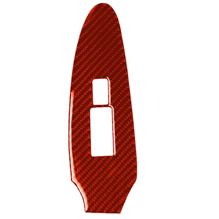 Nissan 370Z / Z34 2009+ Carbon Fibre Side Door Lift Control Decorative Sticker - Left Drive