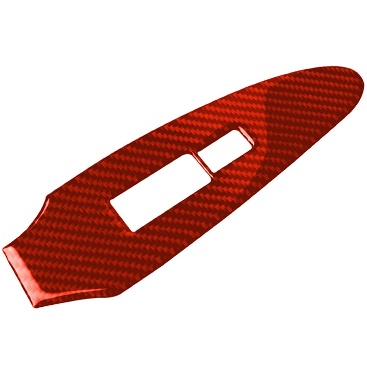 Nissan 370Z / Z34 2009+ Carbon Fibre Side Door Lift Control Decorative Sticker - Left Drive
