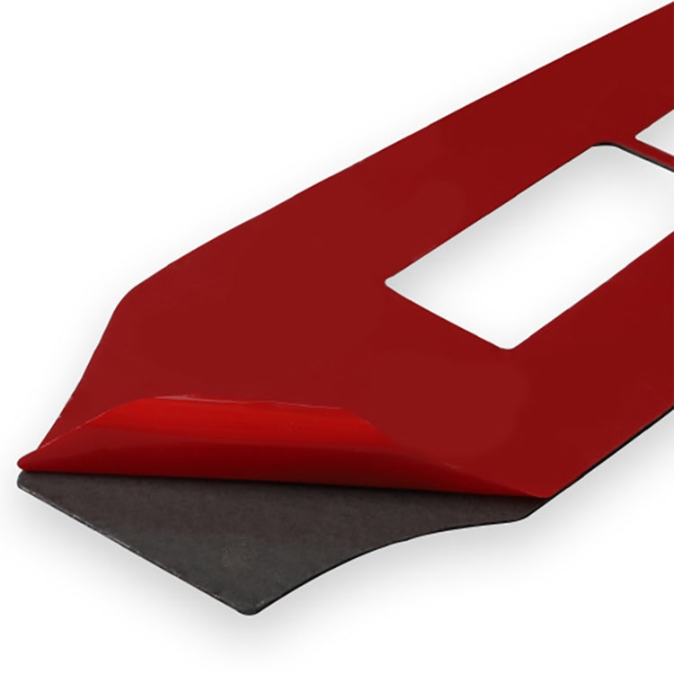 Nissan 370Z / Z34 2009+ Carbon Fibre Side Door Lift Control Decorative Sticker - Left Drive