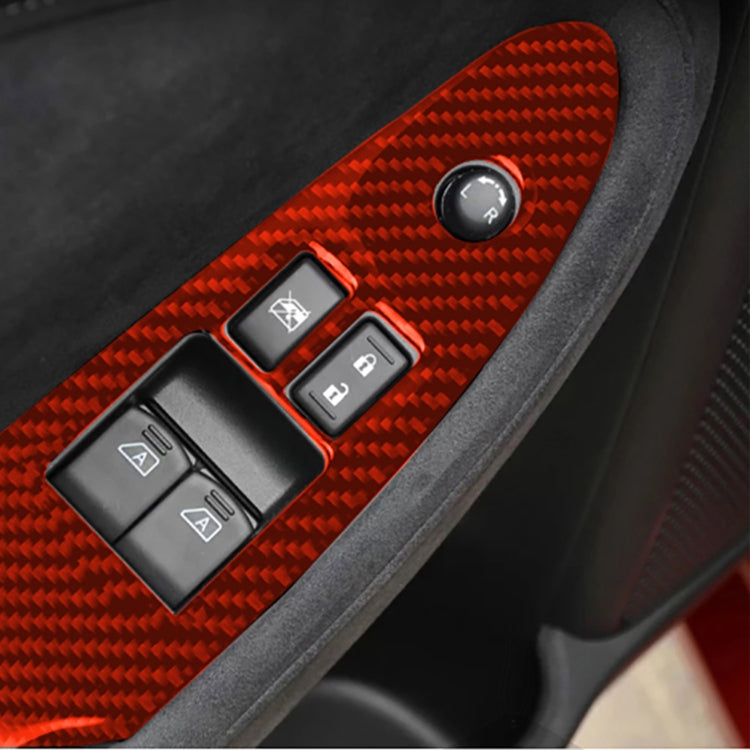 Nissan 370Z / Z34 Carbon Fibre Door Lift Control Decorative Trim - Left Drive, 2009-On