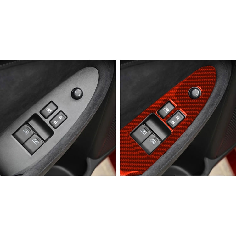 Nissan 370Z / Z34 Carbon Fibre Door Lift Control Decorative Trim - Left Drive, 2009-On
