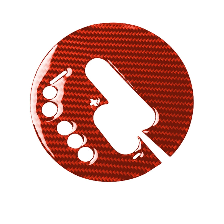 Nissan 370Z Carbon Fibre Gear Shift Panel Decor Sticker - Left Drive (2009 onwards)