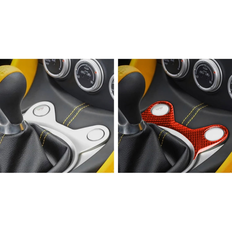 Nissan 370Z / Z34 Carbon Fibre Manual Gear Panel Décor Sticker (2009-Onwards) - Universal Fit for Left & Right Drive