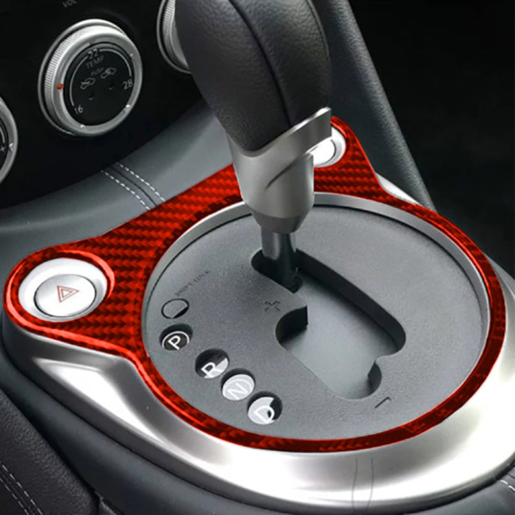 Carbon Fibre Automatic Gear Panel Enhancement Sticker for Nissan 370Z / Z34 (2009-on), Universal Fit for Left and Right Drive