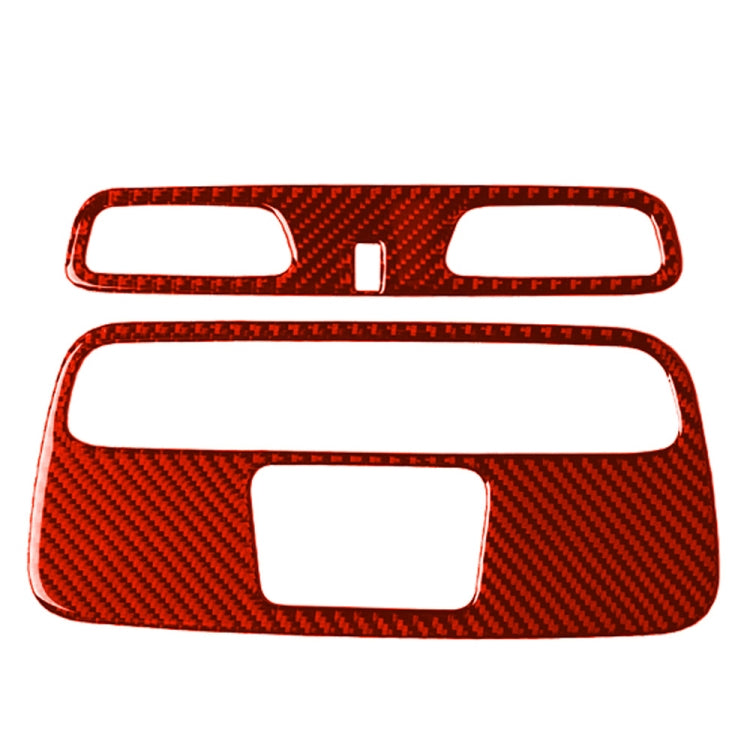 Carbon Fibre Dome Light Panel Decorative Sticker for 2016 Chevrolet Camaro - Universal Left and Right Drive
