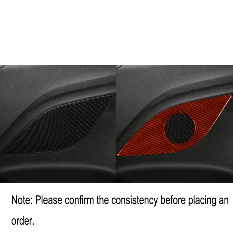 Carbon Fibre Decorative Rear Horn Stickers for Chevrolet Camaro 2017-2019 - Universal Fit for Left and Right Drive