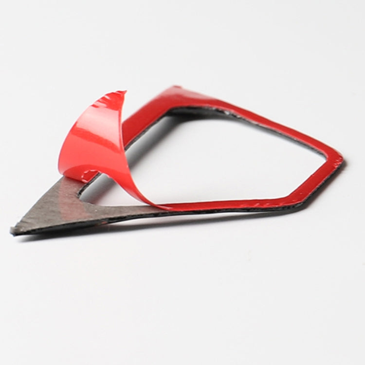 Carbon Fibre Warning Light Sticker for 2017-2019 Chevrolet Camaro – Universal Fit for Left and Right Drive