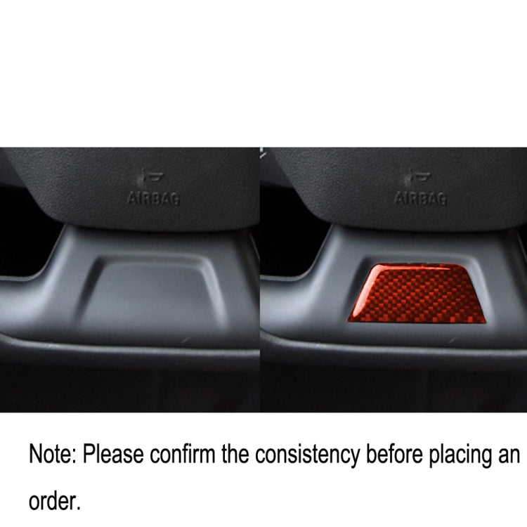 Carbon Fibre Decorative Sticker for Chevrolet Camaro Steering Wheel (2017-2019) - Left & Right Drive