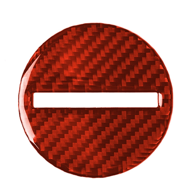 Carbon Fibre Steering Wheel Emblem Decor Sticker for Chevrolet Camaro (2017-2019) - Universal Fit for Left and Right Drive